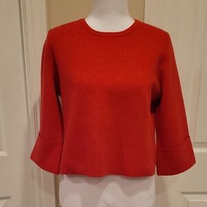 Maje Vibrant Red Sweater